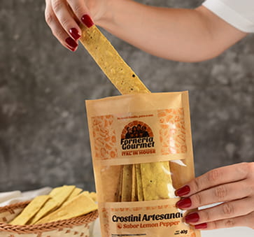 Crostini de Lemon Pepper